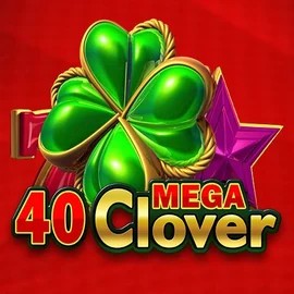 Logo of 40 Mega Clover from Amusnet Interactive at Corgibet Casino