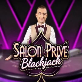 Blackjack Salon Privé logo by Ezugi Corgibet Casino