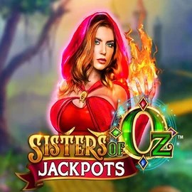 Sisters Of Oz Jackpots online game logo by Triple Edge Studios on corgibett.fr