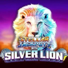 Try Stellar Jackpots with Silver Lion slot by Lightning Box Game on corgibett.fr – logo image